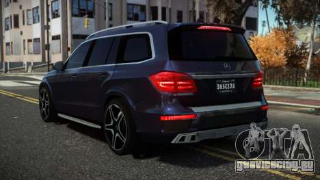 Mercedes-Benz GL63 AMG Flisoz для GTA 4