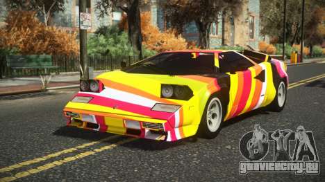 Lamborghini Countach Tovushi S1 для GTA 4