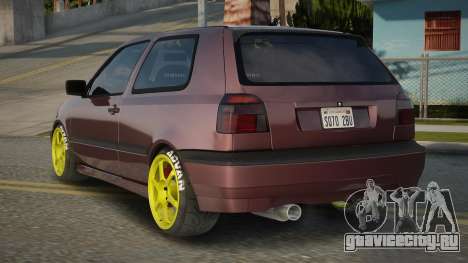 Volkswagen Golf MK3 Tuned для GTA San Andreas
