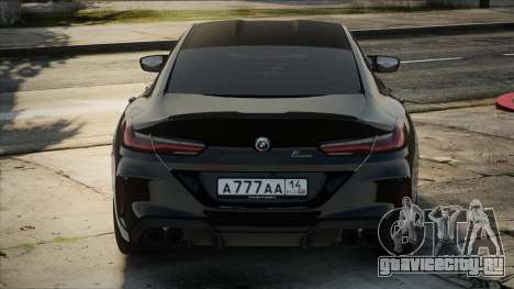 BMW M8 Competition Gran Coupe Black для GTA San Andreas