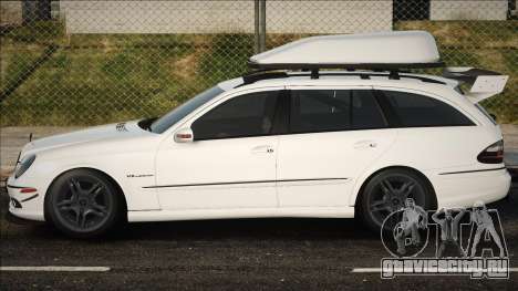 Mercedes-Benz E55 AMG (W211) Wagon White для GTA San Andreas