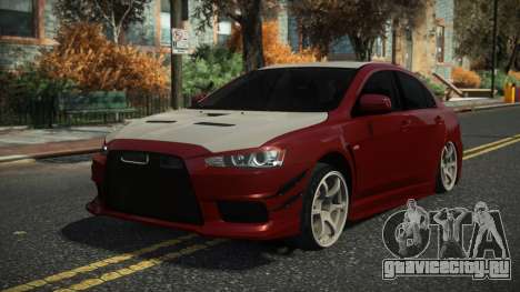 Mitsubishi Lancer Evolution X Volch для GTA 4