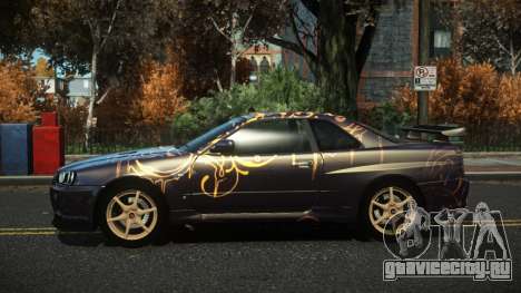 Nissan Skyline R34 Nazuxy S7 для GTA 4