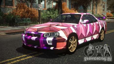 Nissan Skyline R34 Nazuxy S4 для GTA 4