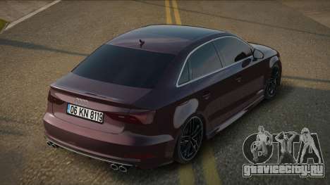Audi A3 V2.1 для GTA San Andreas