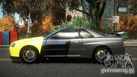 Nissan Skyline R34 Cusvar S9 для GTA 4