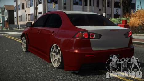Mitsubishi Lancer Evolution X Volch для GTA 4