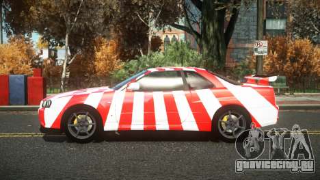 Nissan Skyline R34 Cusvar S5 для GTA 4