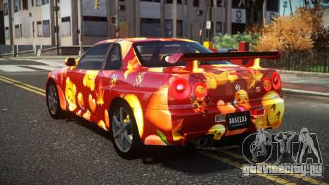 Nissan Skyline R34 Cusvar S3 для GTA 4