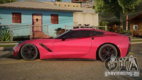 Chevrolet Corvette C7 15th для GTA San Andreas