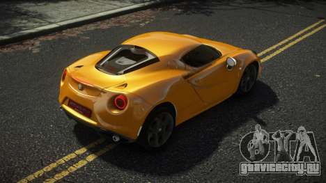 Alfa Romeo 4C Vescol для GTA 4