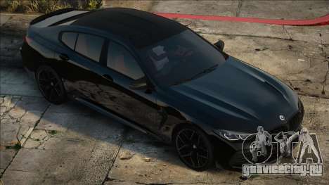 BMW M8 Competition Gran Coupe Black для GTA San Andreas