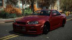 Nissan Skyline R34 Quwhit для GTA 4