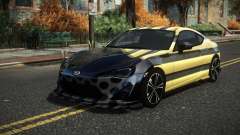 Subaru BRZ Vaklez S2 для GTA 4