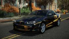 Nissan Skyline R34 Drujo S4 для GTA 4