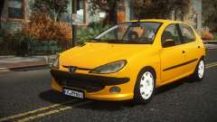 Peugeot 206 Kacofa для GTA 4