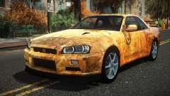 Nissan Skyline R34 Drujo S9 для GTA 4