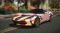 Chevrolet Corvette C7 Facertu S12 для GTA 4