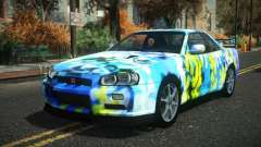 Nissan Skyline R34 Drujo S5 для GTA 4