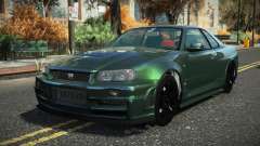 Nissan Skyline R34 Nortas для GTA 4