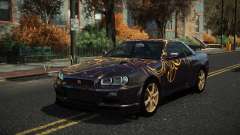 Nissan Skyline R34 Nazuxy S7 для GTA 4