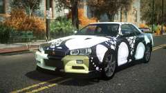 Nissan Skyline R34 Cusvar S7 для GTA 4