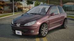 Peugeot 206 Tascoly для GTA San Andreas