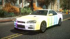 Nissan Skyline R34 Cusvar S4 для GTA 4