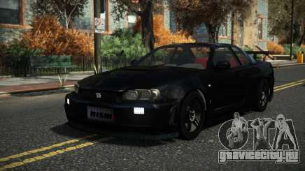 Nissan Skyline R34 Zertuka для GTA 4