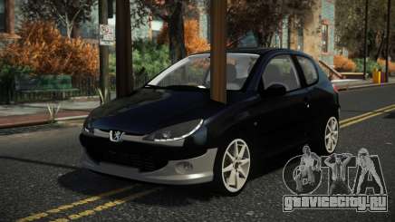 Peugeot 206 Zaserf для GTA 4