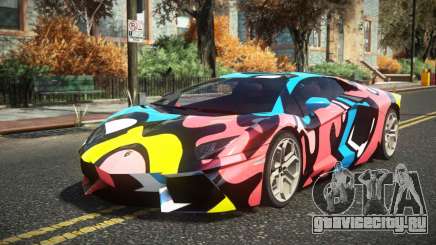 Lamborghini Aventador Grefux S7 для GTA 4