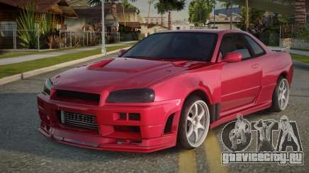 Nissan Skyline R34 WBR для GTA San Andreas
