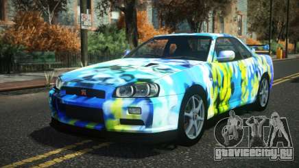 Nissan Skyline R34 Drujo S5 для GTA 4