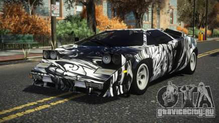 Lamborghini Countach Tovushi S3 для GTA 4