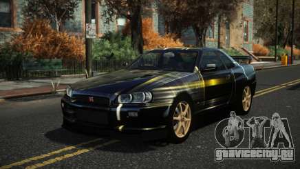 Nissan Skyline R34 Nazuxy S13 для GTA 4