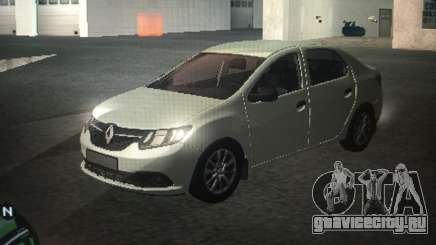 Renault Logan 2016 Silver для GTA San Andreas