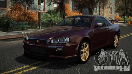 Nissan Skyline R34 Nazuxy для GTA 4