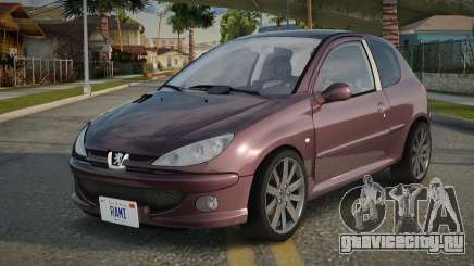 Peugeot 206 Tascoly для GTA San Andreas