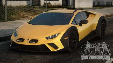 Lamborghini Huracan Sterrato Yellow для GTA San Andreas