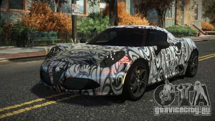 Alfa Romeo 4C Gravuz S8 для GTA 4