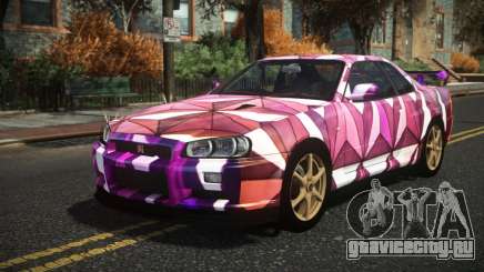 Nissan Skyline R34 Nazuxy S4 для GTA 4
