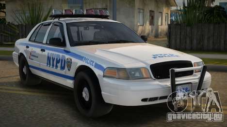 2011 Ford Cown vic NYPD для GTA San Andreas
