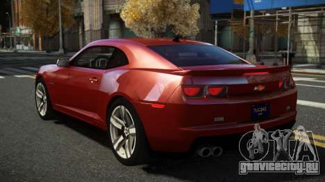Chevrolet Camaro ZL1 Tosmar для GTA 4