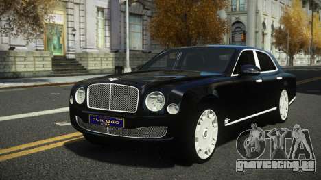 Bentley Mulsanne Verdis для GTA 4