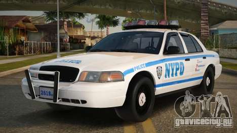 2011 Ford Cown vic NYPD для GTA San Andreas