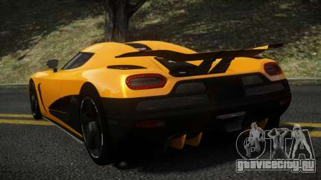 Koenigsegg Agera Metuzhu для GTA 4