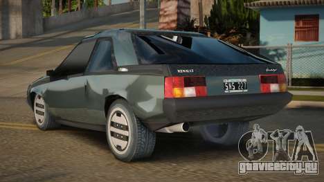 Renault Fuego GTX для GTA San Andreas