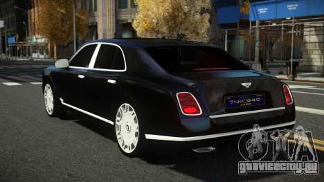 Bentley Mulsanne Verdis для GTA 4
