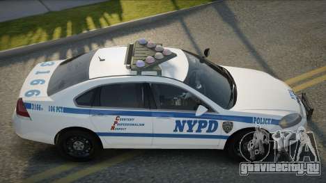 2016 Chevrolet Impala NYPD PCT для GTA San Andreas