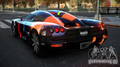 Koenigsegg CCX Rascvi S5 для GTA 4